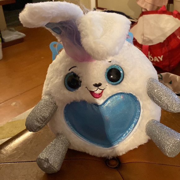 Lot of 2 rainbocorns rabbit mermaid plush stuffed animals - Picture 3 of 6